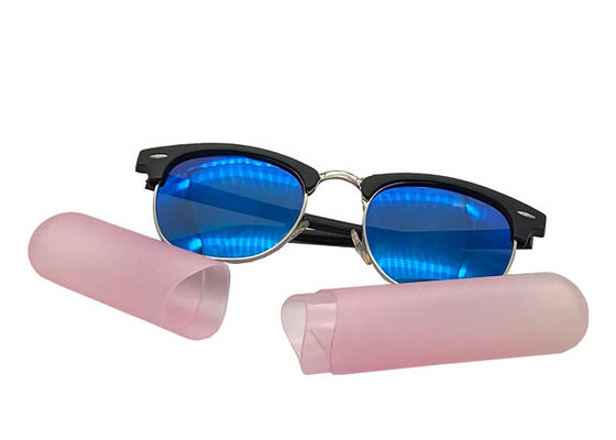 Luxury Fashion Plastic Eyeglass Case Packaging Custom Logo Glasses Packing