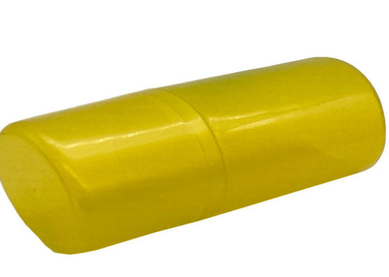 Yellow Translucent Plastic 15.5cm Custom Glasses Cases