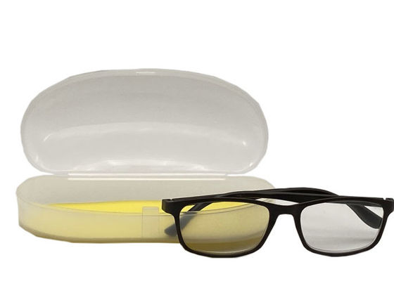 Fancy Shape 16cm Clamshell Cute Plastic Glasses Case