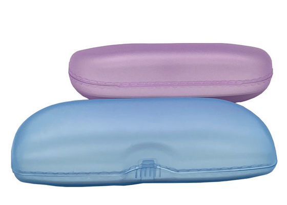 Fashion Clear Plastic Eyeglass Case , Hard Plastic Sunglasses Case