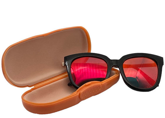 Custom Logo Hard Plastic Eyeglass Case Eco Friendly