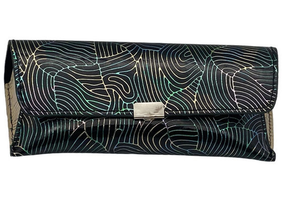 Custom Printing Handmade Leather Glasses Case , Leather Spectacle Case