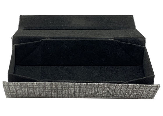 Leather Wrapped Rectangular Foldable Spectacle Case Soft