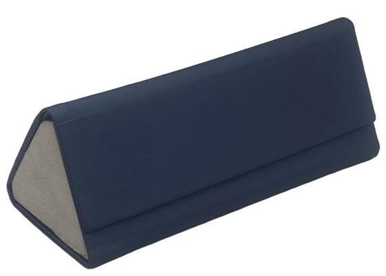 Dark Blue Cardboard Foldable Glasses Case 160x64x58mm