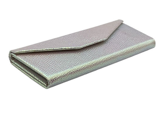 Glittery Foldable Glasses Case , Handmade Cardboard Triangle Sunglasses Case