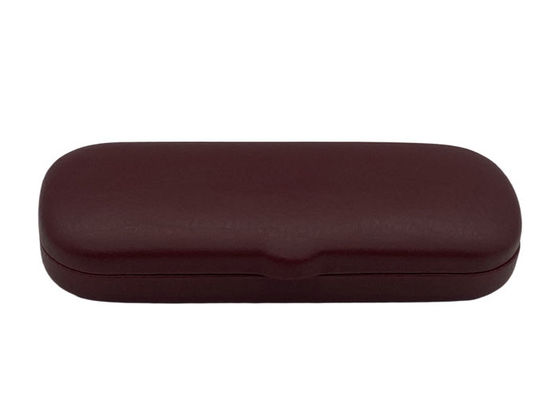 Rust Red Clamshell Slim Metal Glasses Case For Kids