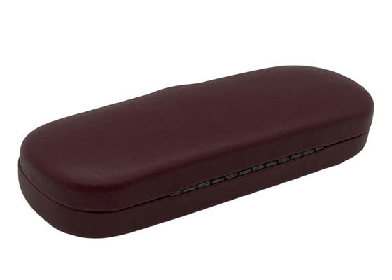 Rust Red Clamshell Slim Metal Glasses Case For Kids
