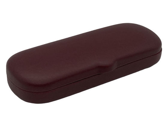 Rust Red Clamshell Slim Metal Glasses Case For Kids