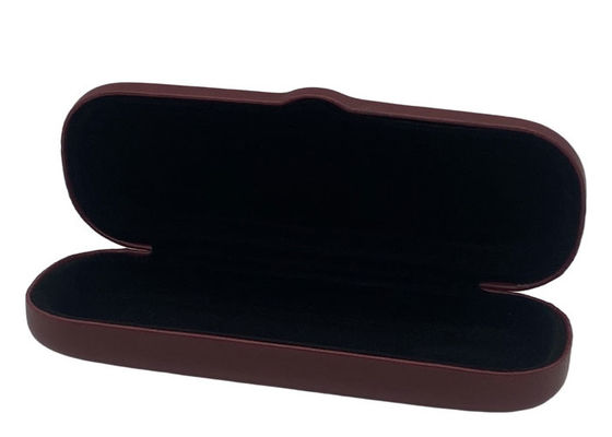 Rust Red Clamshell Slim Metal Glasses Case For Kids