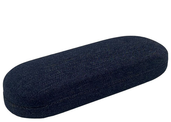 Iron Leather Material Metal Glasses Case Black Color