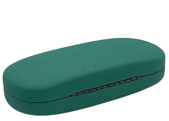 44mm Leather Hot Stamping Logo Custom Sunglasses Case For Glasses