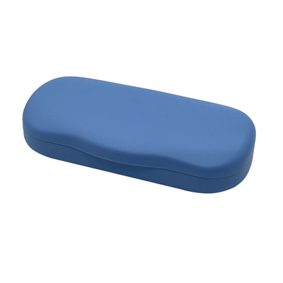 63g Custom Glasses Cases Clamshell Hard Blue Plastic Printed