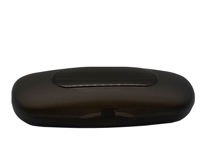 Black Plastic Glasses Case , Slim Waterproof Glasses Case