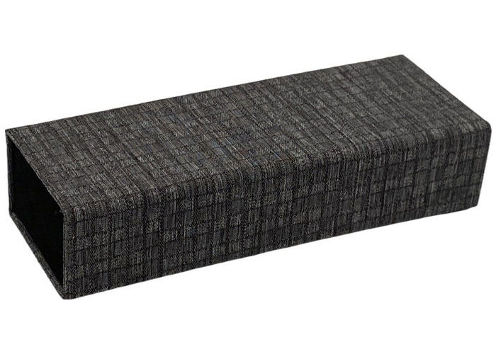 Leather Wrapped Rectangular Foldable Spectacle Case Soft