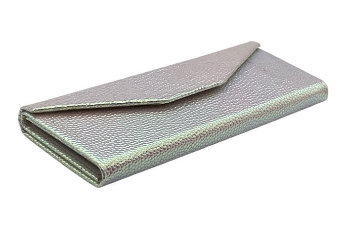 Glittery Foldable Glasses Case , Handmade Cardboard Triangle Sunglasses Case