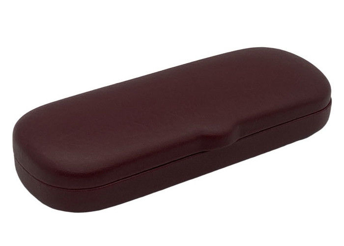 Rust Red Clamshell Slim Metal Glasses Case For Kids